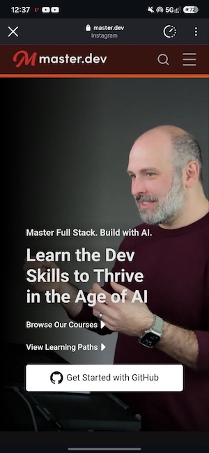Masters.dev Ad